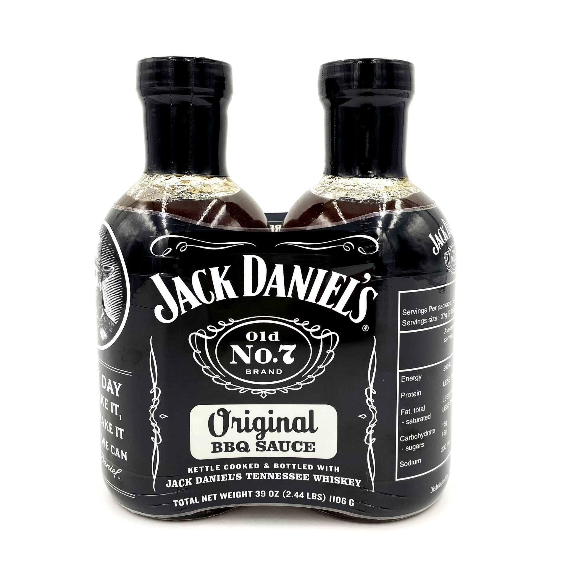 JACK DANIELS ORIGINAL BBQ SAUCE Twin Pack More Stock Coming Soon